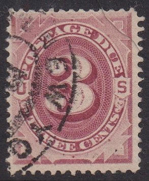 # J24 (1891) Postage Due - Used, F [2]