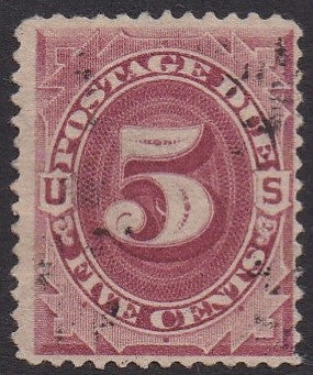 # J25 (1891) Postage Due - Used, FVF