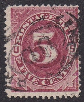 # J25 (1891) Postage Due - Used, F