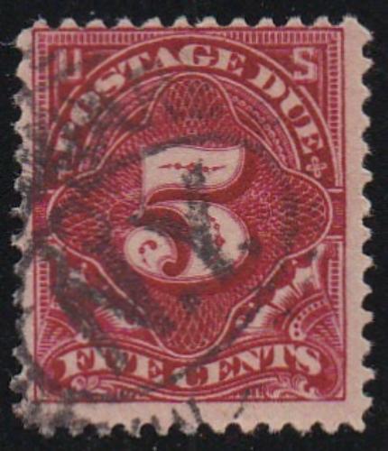 # J34 (1895) Postage Due - Used, F