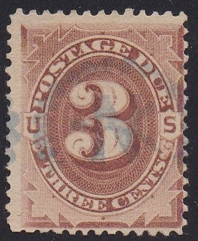 # J3 (1879) Postage Due - Used, F [4]