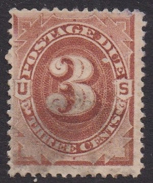 # J3 (1879) Postage Due - Used, F [7]
