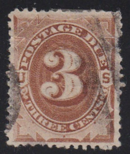 # J3 (1879) Postage Due - Used, VF