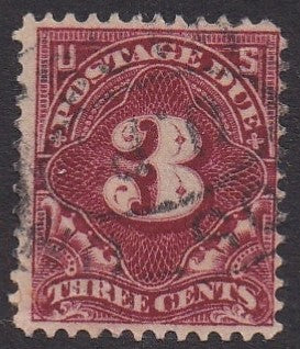 # J40 (1895) Postage Due - Used, F [b]