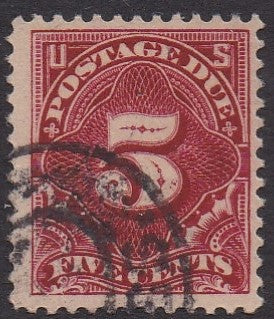 # J48 (1910) Postage Due - Used, FVF [b]