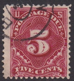 # J48 (1910) Postage Due - Used, F [b]