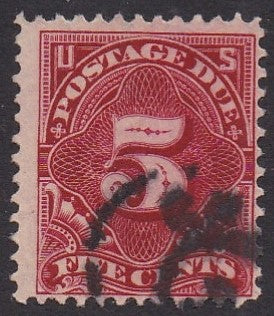 # J48 (1910) Postage Due - Used, F [d]