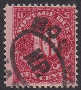 # J49 (1910) Postage Due - Used, F [b]