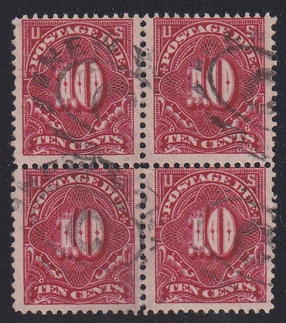 # J49 (1910) Postage Due - BK/4, Used, VG