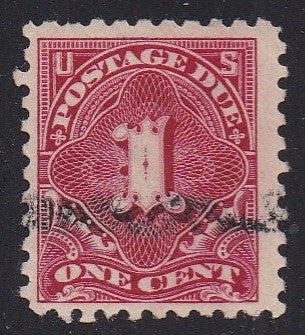 # J52 (1914) Postage Due - Used, FVF [d]