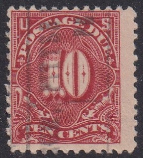 # J65b (1917) Postage Due - Used, Fine