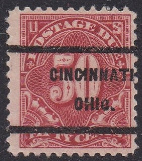 # J67b (1917) Postage Due - Used, VF [4]