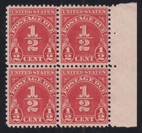 # J79a (1931) Postage Due - BK/4, Fine MNH