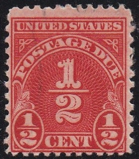 # J79a (1931) Postage Due, Wet - Used, Fine [3]