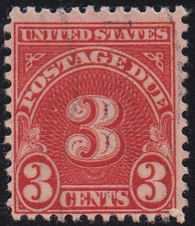 # J82a (1931) Postage Due - Sgl, Used, FVF MNH [3]