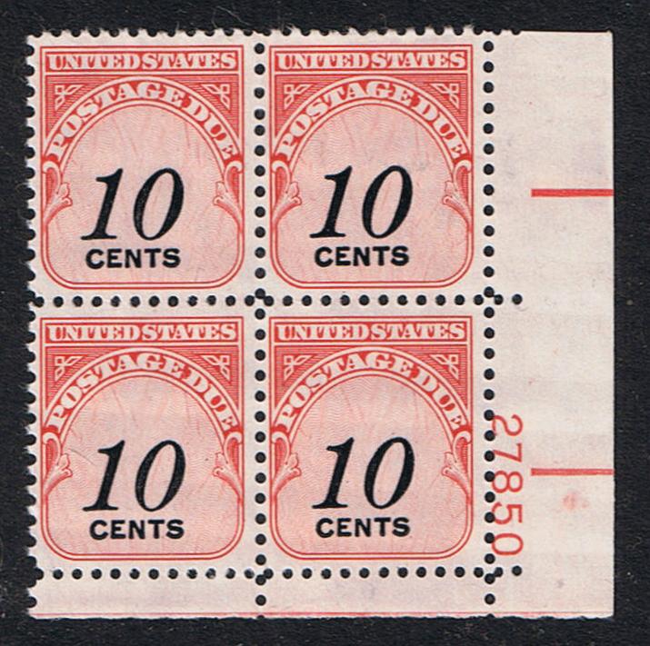 # J97 (1959) Postage Due - PB, LR #27850, MNH