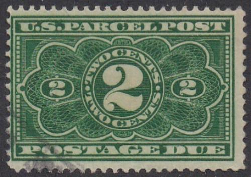 # JQ2 (1913) Parcel Post Postage Due - Sgl, Used