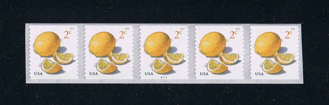 # 5256 (2018) Meyer Lemons - PS/5, #B11111, MNH