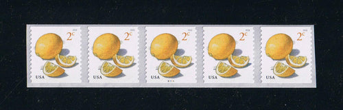 # 5256 (2018) Meyer Lemons - PS/5, #B11111 with 5-digit Centered Back Number, MNH