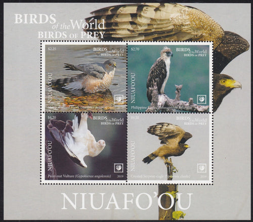 Niuafo'ou (2019) Birds of Prey - S/S