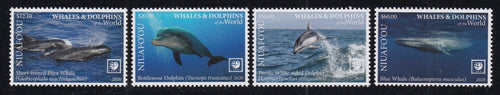 Niuafo'ou (2020) Whales & Dolphins of the World, Part II - Sgls, Set/4