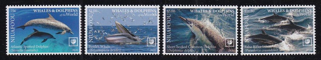 Niuafo'ou (2020) Whales & Dolphins of the World, Part I - Sgls, Set/4