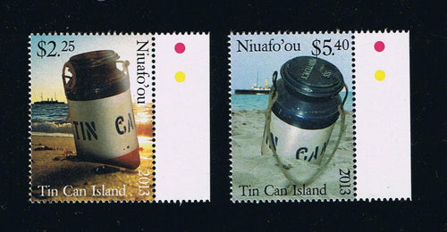 # 294-95 (2013) Honoring Tin Can Mail