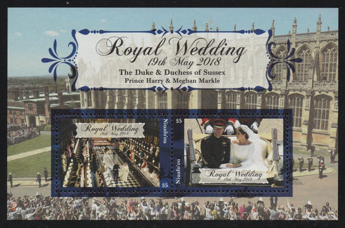 # 372 Niuafo'ou (2018) Royal Wedding S/S