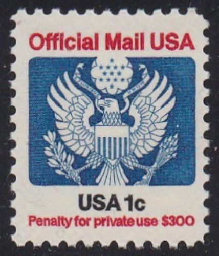 # O127 (1983) Eagle, Official Mail - Sgl, MNH
