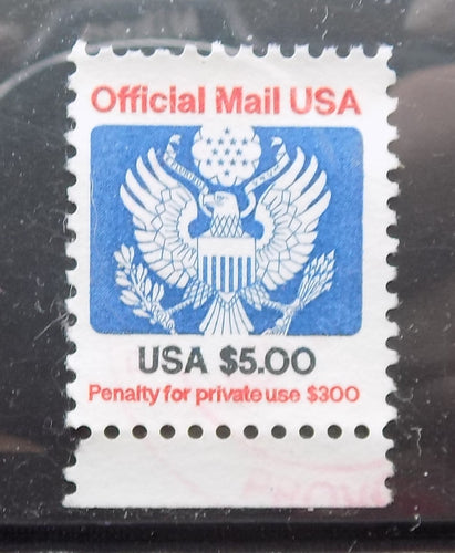 # O133 (1983) Eagle, Official Mail - Sgl, Used
