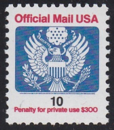 # O146A (1993) Eagle, Official Mail - Sgl