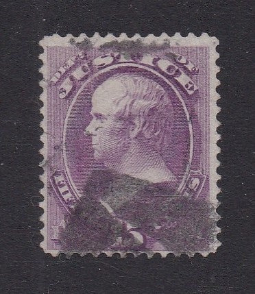 O31 (1873)  Official Mail, Justice - Sgl, Used, FVF