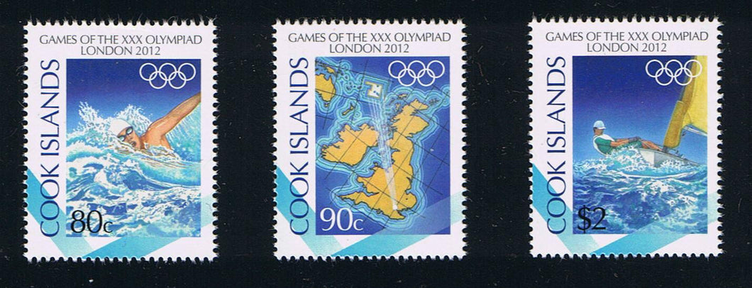 # 1413-15 30th Olympic Games Set of 3