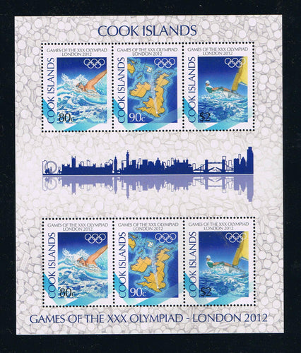 # 1415a 30th Olympic Games Sheetlet of 2 Stamp Sets