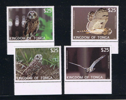 Tonga Owls Airpost Special Delivery Stamps