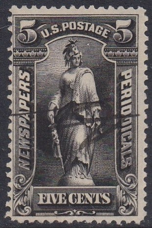 # PR116 (1896) Statue of Freedom - Sgl, Used, FVF