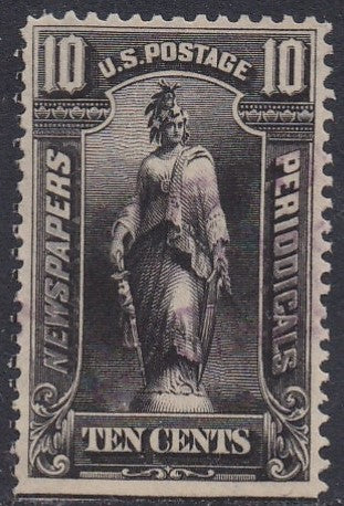 # PR117 (1895) Statue of Freedom - Sgl, Used, SE