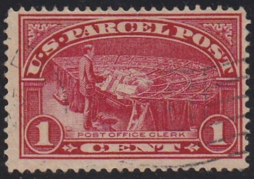 # Q1 (1913) Parcel Post - Sgl, Used [1]