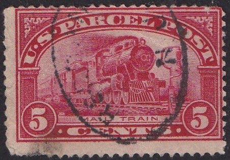 # Q5 (1913) Parcel Post - Sgl, Used [4]