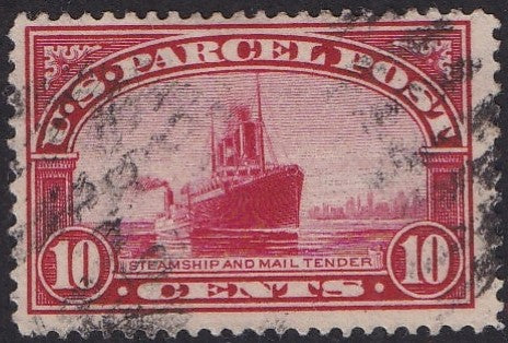 # Q6 (1913) Parcel Post - Sgl, Used [8]