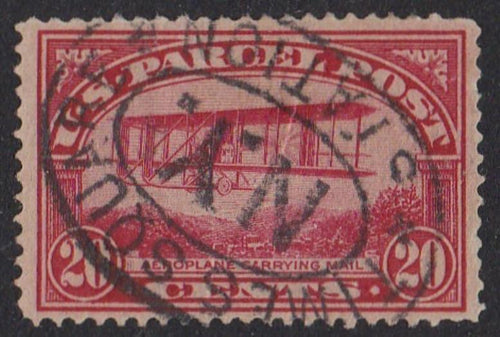 # Q8 (1913) Parcel Post - Sgl, Used [3]