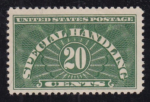 # QE3 (1928) Special Handling - Sgl, MNH [4]