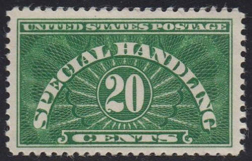 QE3 (1928) Special Handling - Sgl, VF/XF MNH [5]