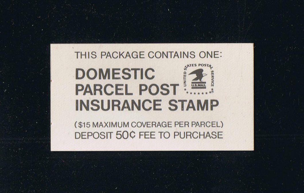 QI4 (1978) Parcel Post Insurance Booklet [2]