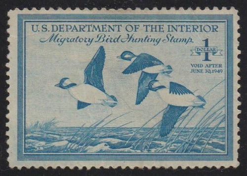 # RW15 (1948) Buffleheads - Sgl, Unsigned, NG
