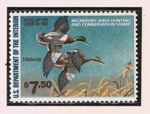 # RW47 (1980) Mallards - Sgl, MNH [3]