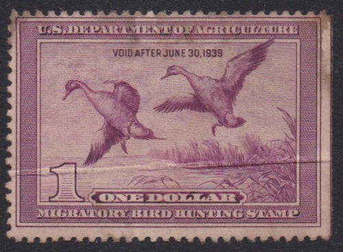# RW5 (1938) Pintails - Sgl, Unsigned, NG