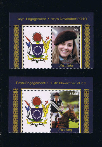 # 562-63 Royal Engagement Singles Set with Labels