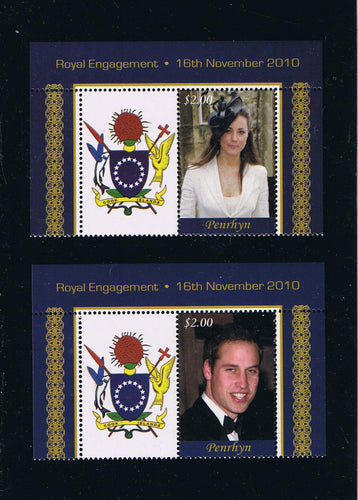 # 476-77 Royal Engagement Singles Set with Labels