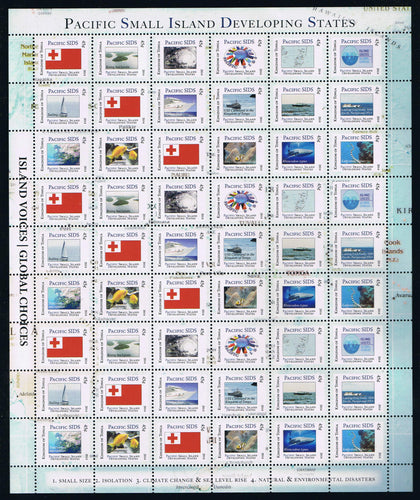 Tonga # 1253 Pacific Small Island Developing States (SIDS) Sheet